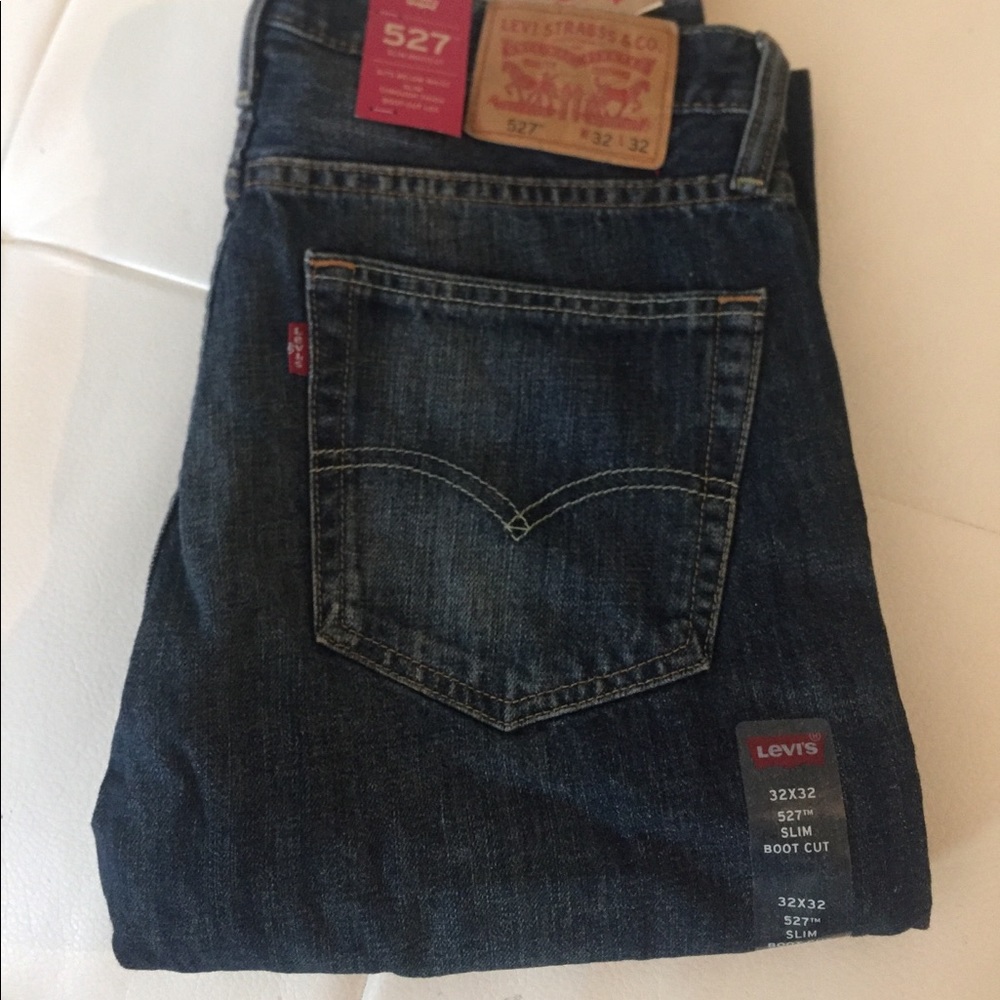 NWT 527 levis